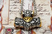 [Two Ravens] Zware Thor Hamer Ketting - Thor's Hamer Hanger - De hamer van Thor - Viking Ketting - Viking Sieraden - Noorse Mythologie - Asatru - Heidens - Spiritueel