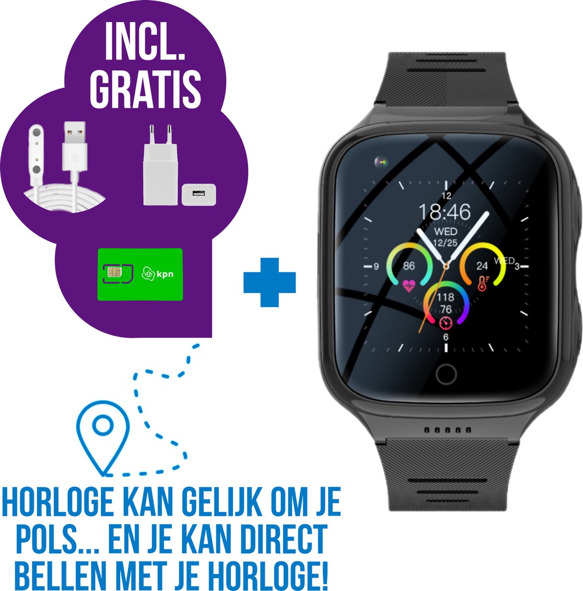 Gps Smartwatch Bipy Adultos Smartwatch Bipy Adultos Que Es Bipy De - Main Image