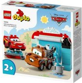 Bol.com LEGO DUPLO | Disney en Pixar's Cars Bliksem McQueen & Takel wasstraatpret - 10996 aanbieding