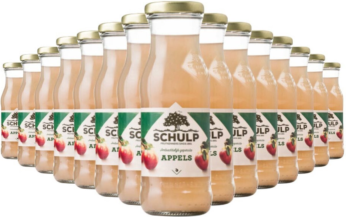 Schulp Appelsap Ambachtelijk 15 x 0,2 liter