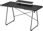 Gaming Bureau - Gaming Desk - 136 x 75 x 60 cm - Zwart