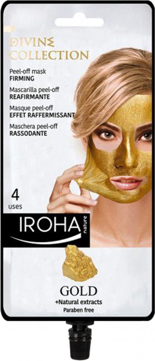 Gezichtsmasker Peel Off Gold Iroha Gold