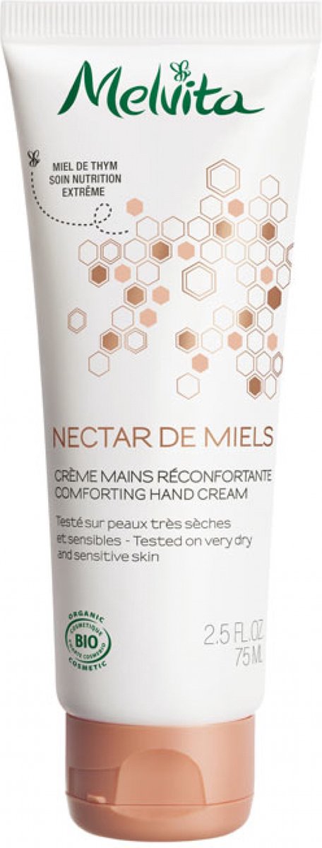 Goedkoopste Melvita Organic Honey Hand Cream handcrème 75 ml Vrouwen