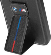 BMW M Tricolor Grip Back Case - Geschikt voor Apple iPhone 15 Pro Max (6.7") - Zwart