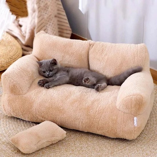 Lit de Luxe pour chat – Nid chaud pour animal de Nest pour Chiens de petite et moyenne taille – Peluche confortable