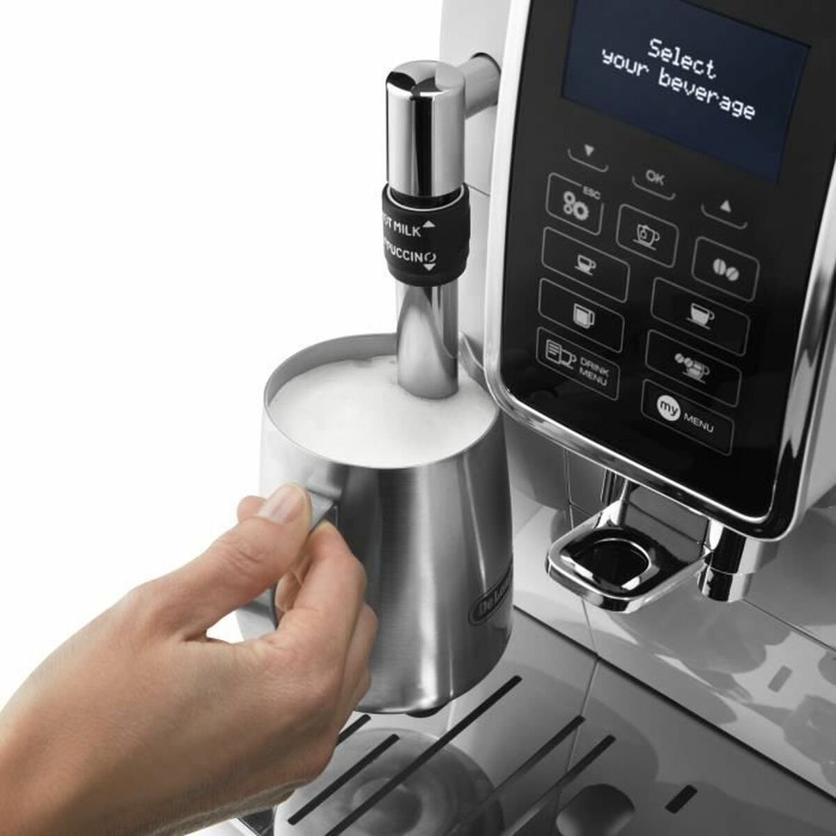 De'Longhi Dinamica ECAM350.35.SB - Volautomatische espressomachine - Zilver — afbeelding 5