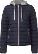 CECIL Welded jacket Dames Jas - donker blauw - Maat XXL