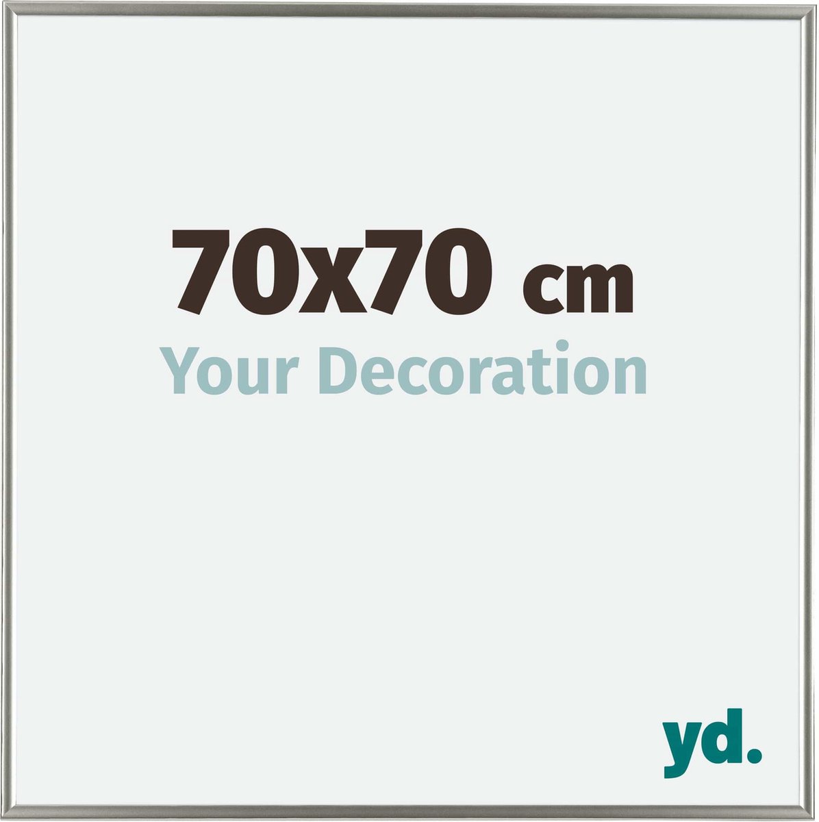 yd. Your Decoration - Fotolijst 70x70 cm - Kunststof - Champagne - Evry
