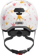 Abus Skurb Kid - Fietshelm - Kinderen White Crowns S (45 - 50 cm)