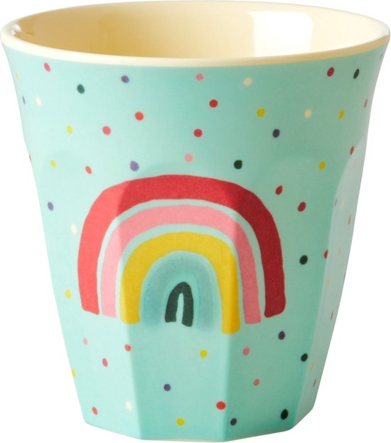 Rice melamine drinkbekerset kinderen, Funky Prints, medium, 6 stuks van Rice — afbeelding 5
