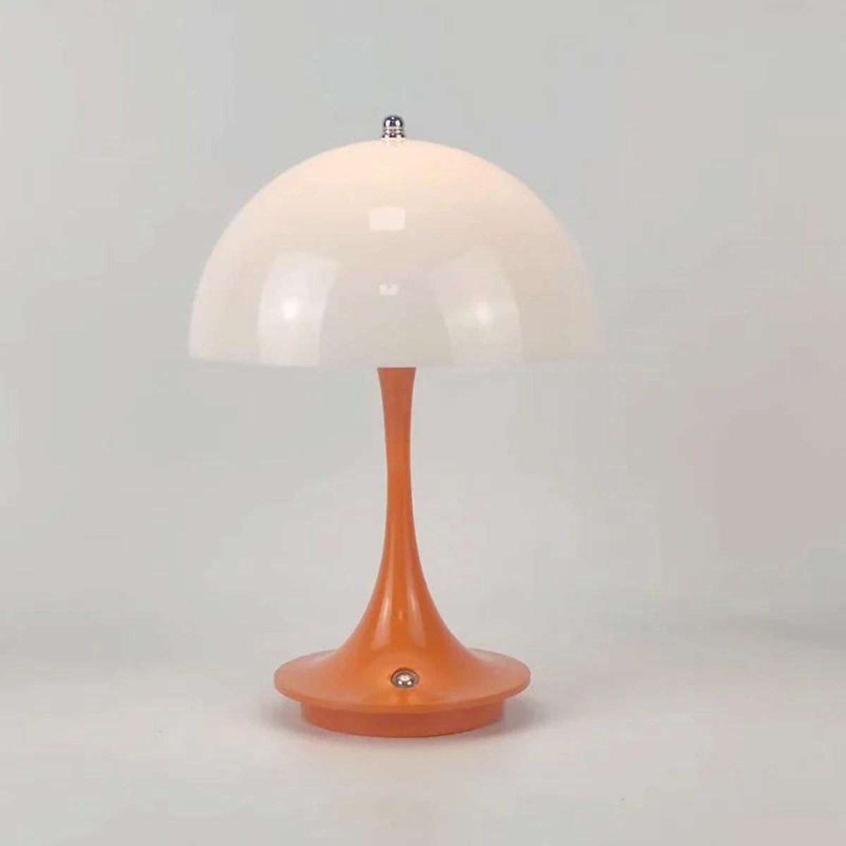 Decor Lola - Panthella Tafellamp - LED - Staal - Draadloos - Mushroom lamp - Paddenstoelen lamp - dimbaar