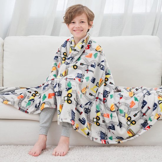 cosMonsters Zeemeermin Staart Dekens Glittering Wearable Leuke Gezellige Zachte Flanel Regenboog Kleurrijke Zeemeermin Staart Deken voor Kinderen 5 ~ 12 Jaar (Paars Roze, Schoolkind