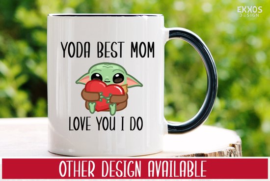 Yoda Mom & Dad Mok - Valentijdag - Moederdag cadeau - Vaderdag cadeau ...