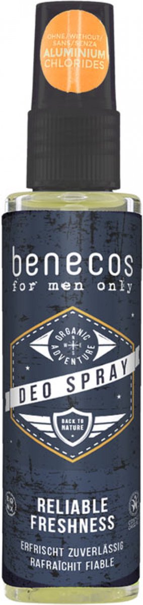 Goedkoopste Benecos For Men Deodorant Spray 75 ml