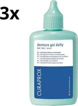 3x Curaprox BDC 100 Dagelijkse Reinigingsgel - 60 ml - Voordeelverpakking