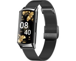 Kiraal Diva – Stijlvolle Activity Tracker – Functioneel – Android & iOS – RVS – Zwart