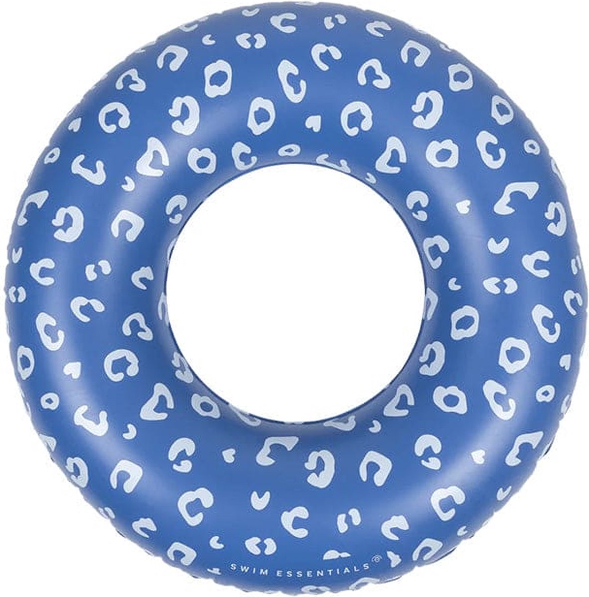 Swim Essentials Zwemband Zwemring Blauw Panterprint 90 cm