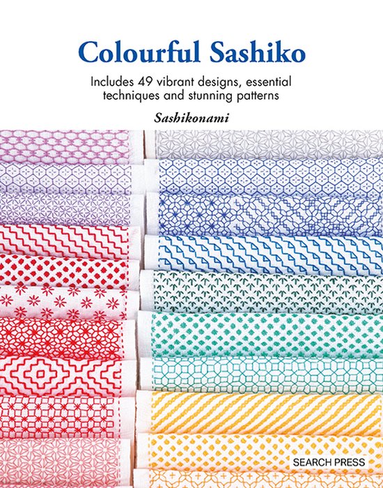 Colourful Sashiko - cover