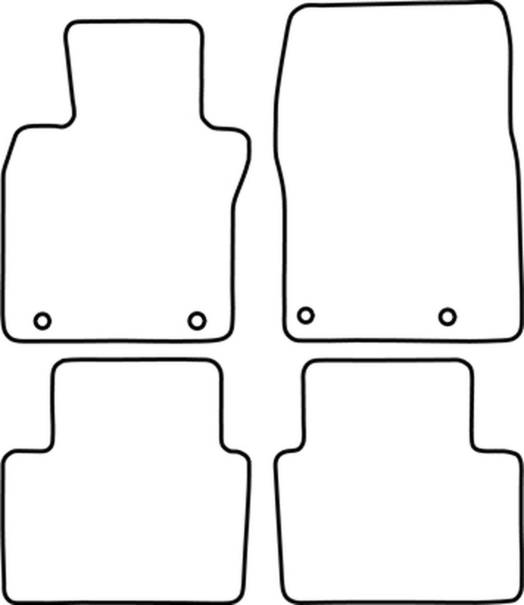 Automatten | Mattenset Hyundai Kona - 2018 ->