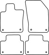 Automatten | Mattenset Volvo S60 - 2001 - 2010