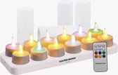 Vulpes Goods® Tech - LED kaarsen oplaadbaar - Remote