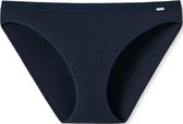 SCHIESSER slip Naturschonheit (pack de 1) - mini slip femme bleu nuit - Taille : 42