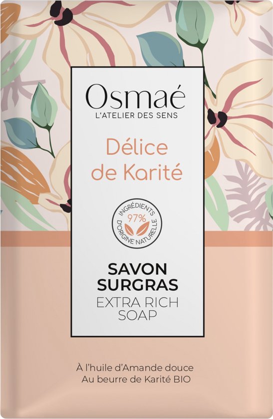 Osmaé Shea Butter Zeep 200 g bol
