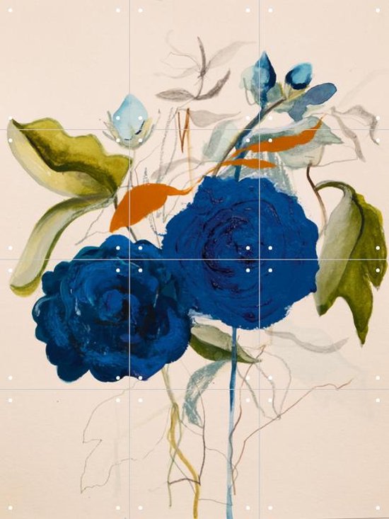 IXXI Untitled - Wanddecoratie - Bloemen en Planten - 60 x 80 cm