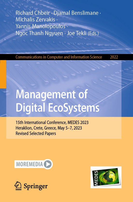 Communications in Computer and Information Science2022- Mana ... - cover
