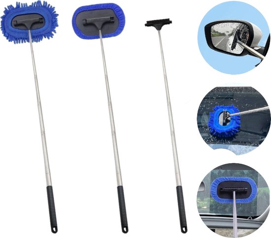 Nilfisk Autoborstel met Raamwisser - Accessoire voor hogedrukreiniger -Click&Clean-koppeling (6411131