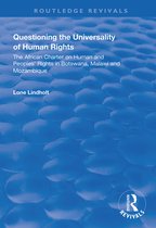 Routledge Revivals- Questioning the Universality of Human Rights