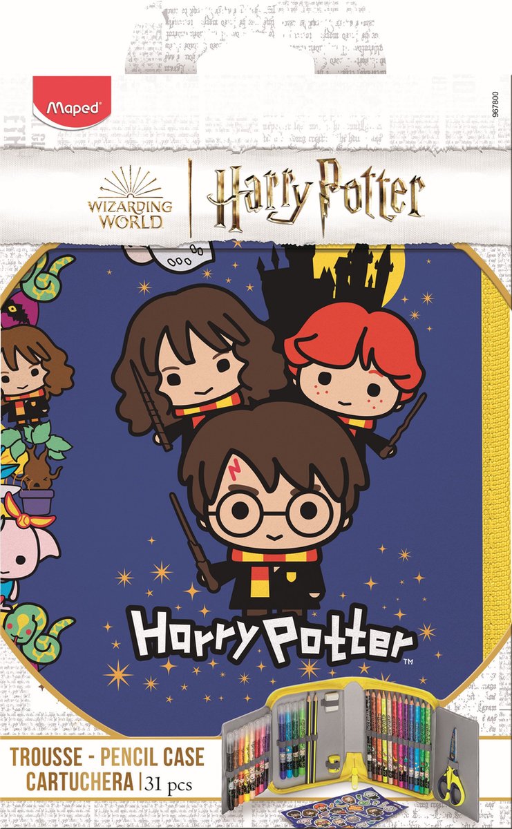 Maped- Harry Potter kids etui- 31 delig