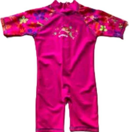 Zoggs - maillot de bain - t-shirt de bain - 2-3 ans - rose