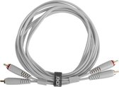 UDG Ultimate Audio Cable RCA-RCA White 3,0 m Straight U97003WH - Kabel voor DJs