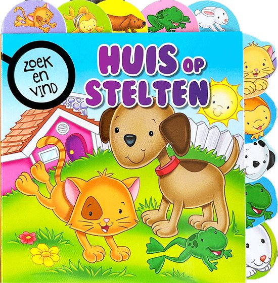 Zoek en vind Huisdieren - cover