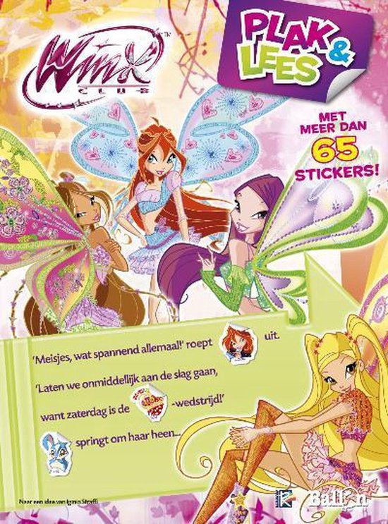 Winx Plak En Lees (Groen) - cover
