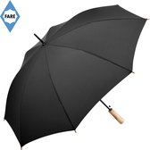 Fare Paraplu - Ø 105 cm - Automatisch openend - Winddicht - waterSAVE® - Polyester/glasvezel/staal - Zwart