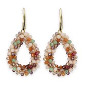 Lajetti - Drop Earring Forest - Boucles d'oreilles pour femmes - Boucles d'oreilles en perles