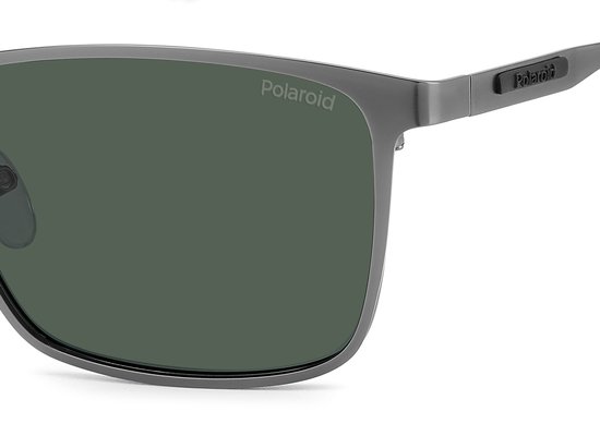 Polaroid Pld 2159/G/S/X Rechthoekig Metaal Polariserend Heren Zonnebril van Polaroid — afbeelding 4