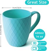 Koffiemok set/mok – Moderne keramische matte mok – Grote koffiemok