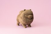 CARTONIC - Spitz de Poméranie - Puzzle 3D - Jouets- Puzzle - DIY- Créatif - Carton- Enfants et adultes - Puzzle 3D