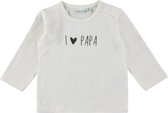 Babylook T-Shirt I Love Papa Snow White