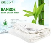 iSleep Bamboo DeLuxe Enkel Dekbed - 100% Bamboe - Eenpersoons - 140x220 cm