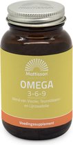 Mattisson - Omega 3-6-9 - Vis- teunisbloem- en lijnzaadolie - 60 capsules