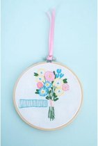 Violet Studio - Rainbow Blooms - Embroidery Kit