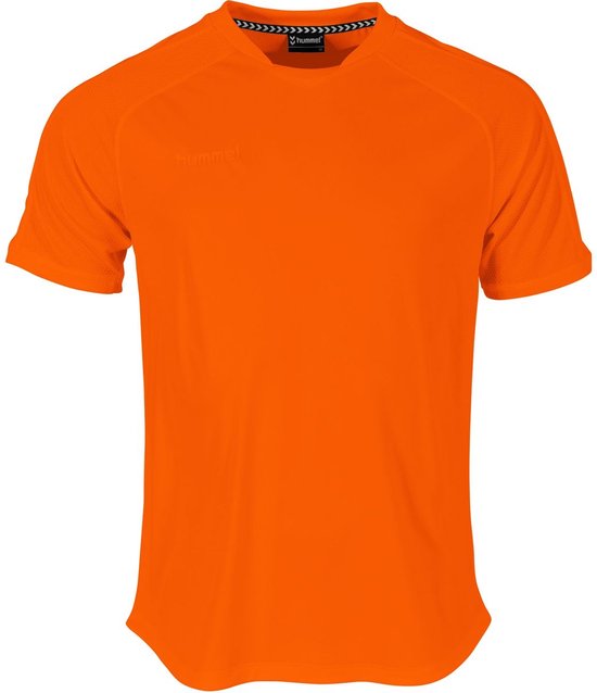Hummel Tulsa T-Shirt Kinderen - Oranje | Maat: 140