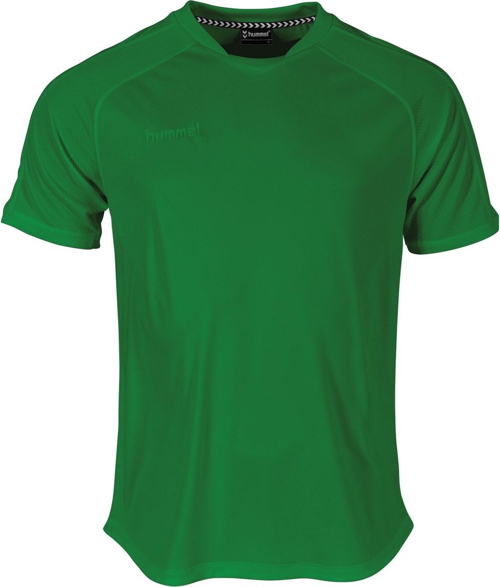 Hummel Tulsa T-Shirt Kinderen - Groen | Maat: 164
