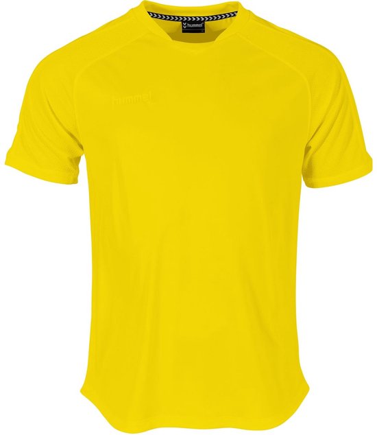 Hummel Tulsa T-Shirt Heren - Geel | Maat: 3XL