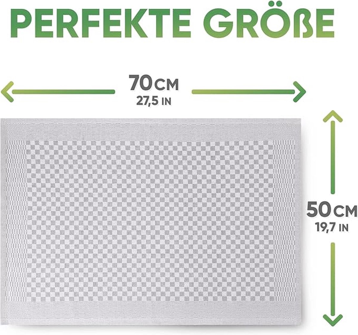 Luxe handdoekenset van katoen 10-Piece