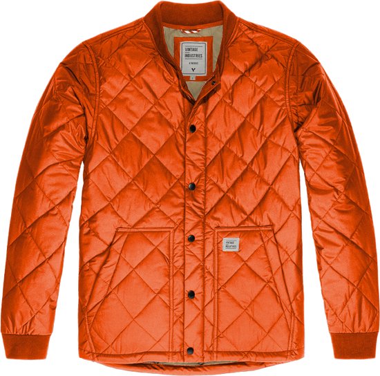 Vintage Industries Steppjacke Brody Jacket Orange-L